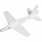 Flugzeug-Sortiment, L 11,5-19 cm, B 11-17,5 cm, Weiß, 50 Stk/ 1 Pck