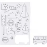 Magnetmotive, Transport & Verkehr, Größe 14,85x21 cm, 1 Bl.