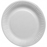 Pappteller, D 15 cm, 100 Stk/ 1 Pck