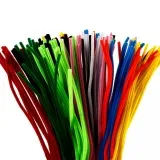 Pfeifenreiniger, L 45 cm, Dicke 6 mm, Sortierte Farben, 200 sort./ 1 Pck