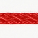 Satinband, B 3 mm, Rot, 15 m/ 1 Rolle