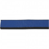 Lederband Imitat, B 10 mm, Dicke 3 mm, Blau, 1 m/ 1 Pck