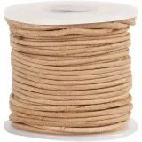 Lederband, Dicke 1 mm, 10 m/ 1 Rolle