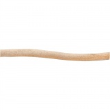 Lederband, Dicke 4 mm, Natur, 5 m/ 1 Rolle