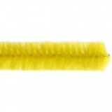 Pfeifenreiniger, L 30 cm, Dicke 9 mm, Gelb, 25 Stk/ 1 Pck