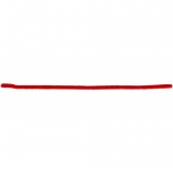 Chenilledraht, L 30 cm, Dicke 6 mm, Rot, 50 Stk/ 1 Pck