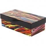 Chenilledraht, L 30 cm, Dicke 4+6+9 mm, Sortierte Farben, 700 sort./ 1 Pck