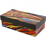 Chenilledraht, L 30 cm, Dicke 4+6+9 mm, Sortierte Farben, 700 sort./ 1 Pck