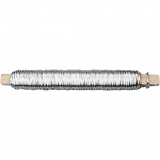 Blumendraht, Dicke 0,6 mm, Silber, 10x100 g, 10x50 m/ 1 Pck