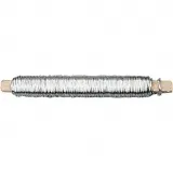 Blumendraht, Dicke 0,6 mm, Silber, 10x100 g, 10x50 m/ 1 Pck