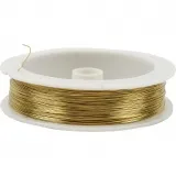 Messingdraht, Dicke 0,3 mm, 70 m/ 1 Rolle