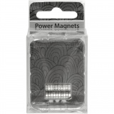 Power-Magnet, D 10 mm, Dicke 2 mm, 10 Stk/ 1 Pck