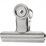 Briefklemmer, B 7,5 cm, Silber, 6 Stk/ 1 Pck