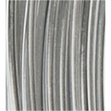 Aluminiumdraht, rund, Dicke 1 mm, Silber, 16 m/ 1 Rolle