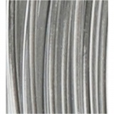 Aluminiumdraht, rund, Dicke 2 mm, Silber, 10 m/ 1 Rolle