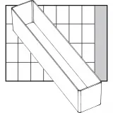Einsetz-Box, Nr. A9-4, H 47 mm, Größe 218x39 mm, 1 Stk
