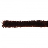 Chenilledraht, L 40 cm, Dicke 30 mm, Braun, 4 Stk/ 1 Pck