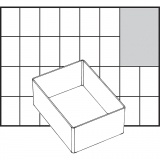 Einsetz-Box, Nr. A7-1, H 47 mm, Größe 109x79 mm, 1 Stk