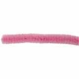 Chenilledraht, L 30 cm, Dicke 15 mm, Pink, 15 Stk/ 1 Pck