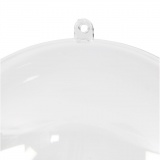Deko-Kugeln, D 13,6 cm, Transparent, 1 Stk