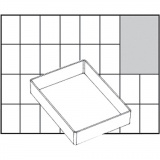 Einsetz-Box, Nr. A71 Low, H: 24 mm, Größe 109x79 mm, 1 Stk