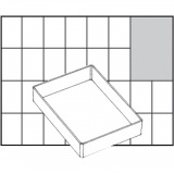 Einsetz-Box, Nr. A71 Low, H 24 mm, Größe 109x79 mm, 1 Stk