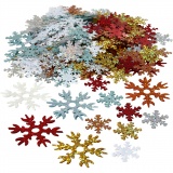 Pailletten - Sortiment, D 25+45 mm, Sortierte Farben, 250 g/ 1 Pck