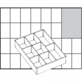 Einsetz-Box, H 24 mm, Größe 109x79 mm, 1 Stk