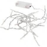 LED-Lichterkette, L 3,15 M, Transparent, 1 Stk