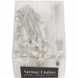 LED-Lichterkette, L 3,15 M, Transparent, 1 Stk