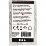 LED-Lichterkette, L 3,15 M, Transparent, 1 Stk