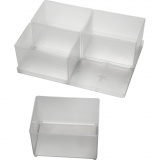 Einsetz-Box, BA7-1, H 80 mm, Größe 109x79 mm, 4 Stk/ 1 Pck