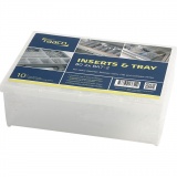 Einsetz-Box, BA7-2, H 80 mm, Größe 218x79 mm, 2 Stk/ 1 Pck