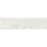 Zierband, B 10 mm, Weiß, 5 m/ 1 Rolle