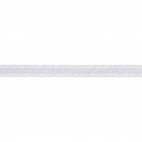 Satinband, B 3 mm, Weiß, 15 m/ 1 Rolle