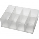 Einsetz-Box, BA8-1, H 80 mm, Größe 79x55 mm, 8 Stk/ 1 Pck