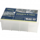 Einsetz-Box, BA8-1, H 80 mm, Größe 79x55 mm, 8 Stk/ 1 Pck