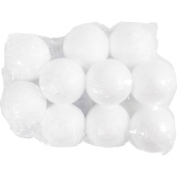 Styropor-Kugeln, D 3 cm, Weiß, 10 Stk/ 1 Pck