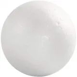 Styropor-Kugeln, D 6 cm, Weiß, 50 Stk/ 1 Pck