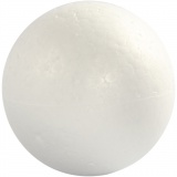 Styropor-Kugeln, D 8 cm, Weiß, 5 Stk/ 1 Pck
