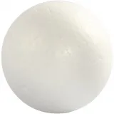 Styropor-Kugeln, D 8 cm, Weiß, 5 Stk/ 1 Pck