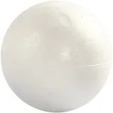 Styropor-Kugeln, D 10 cm, Weiß, 5 Stk/ 1 Pck