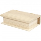 Holzbox in Buchform, 1 Stk