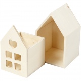 Schubladenhaus, H 10,8 cm, T 6,8 cm, B 6,8 cm, 1 Stk
