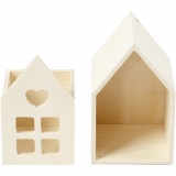 Schubladenhaus, H 10,8 cm, T 6,8 cm, B 6,8 cm, 1 Stk