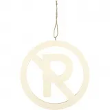 Schild, Parkverbot, Größe 21,3 cm, Dicke 0,9 cm, 1 Stk