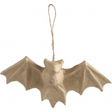 Fledermaus, H 10 cm, T 3,5 cm, B 22 cm, 1 Stk