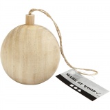 Weihnachtsschmuck, D 6,4 cm, 1 Stk