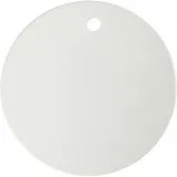Keramikplatte, rund, D 15 cm, Dicke 0,5 cm, Weiß, 1 Stk