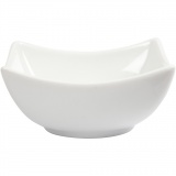 Schale, H 4,5 cm, D 10 cm, Weiß, 12 Stk/ 1 Pck